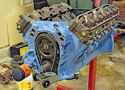 Revizia teribil motor (reparații) Cele teribil motor de reparații capitale