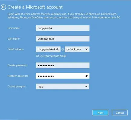 Ce ar trebui să fac dacă am uitat parola cont Microsoft