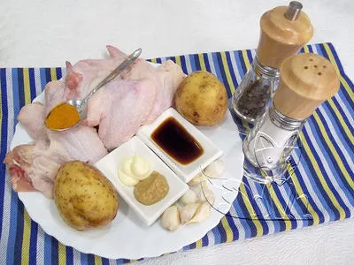 Ce se poate face de la cartofi și carne de pui - o masă de buget