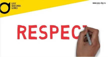 Ce înseamnă cuvântul respect și uvazhuha (mijloace) Ce înseamnă cuvântul respect și uvazhuha