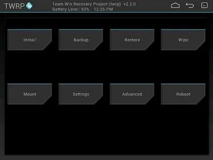 Care este recuperarea TWRP și modul de a face copii de siguranță prin utilizarea acestuia pentru a restabili Android,