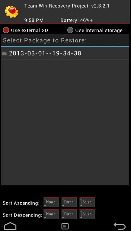 Care este recuperarea TWRP și modul de a face copii de siguranță prin utilizarea acestuia pentru a restabili Android,