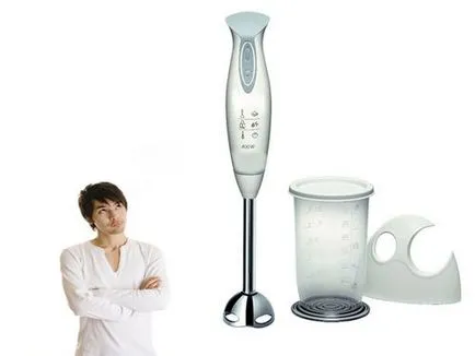 Ce ou blender măturică alb, crem, piure de cartofi, lapte, smântână sdelayut