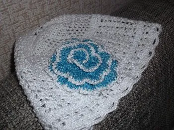 Floare, croșetate