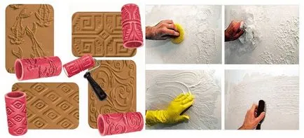 pereți aspri tencuiala decorativa cu propriile sale mâini (decorativ) pereți decorative din ipsos texturat cu propriile sale mâini