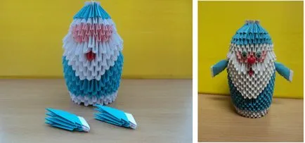 Fă un Moș Crăciun din hârtie