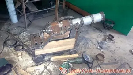 Asigurați-un pistol decorativ, o clasă de master, cu propriile lor mâini (master class) Asigurați-un pistol decorativ, o clasă de master, cu propriile lor mâini