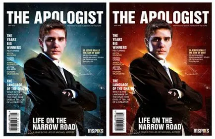 Asigurați-un capac pentru revista în Photoshop