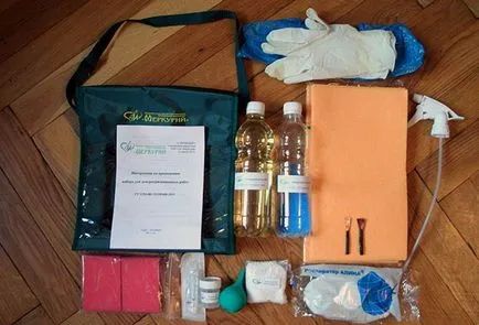 Decontaminarea de mercur in casa