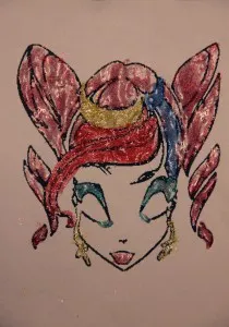masca de carnaval pentru copii de hîrtie cu propriile mâini
