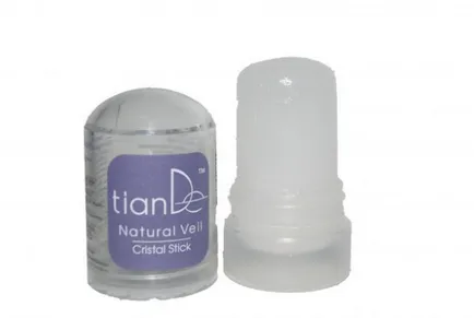 Deodorantul cristal acțiune Tiande, avantaje și aplicații (TianDe) Deodorantul cristal acțiune Tiande, avantaje și aplicații