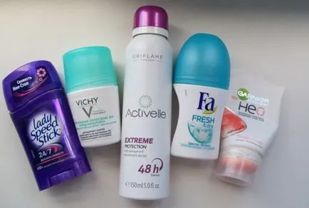 Deodorantul antiperspirant ce este și ceea ce este diferența, comentarii
