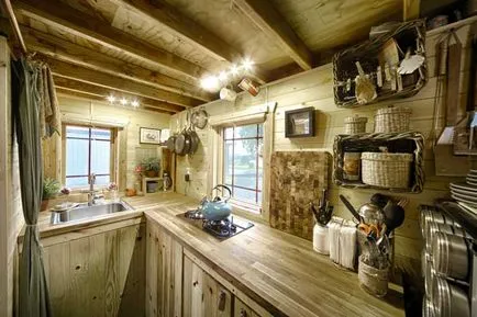 Design de bucătărie într-un interior casă privată de fotografii, cum să aranjeze o bucătărie mare, bucatarie renovat la el acasă