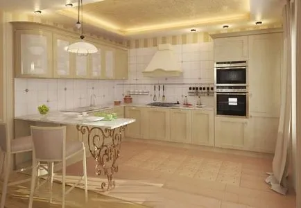 Design de bucătărie într-o casă privată în interiorul diferitelor aspecte (+ plan de bucătărie într-o casă privată) Design de bucătărie într-o casă privată în interiorul diferitelor concedierile