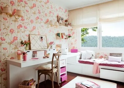 Design camera pentru fete - repararea si va furniza un apartament (camera de design + pentru femei) Design camera pentru fete - reparații și să furnizeze un apartament