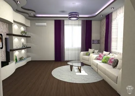Cameră de design de zi (20 poze), reparații și materiale de construcție pentru apartamente și case (foto) Cameră de design de zi (20 poze), reparații și materiale de construcție pentru apartamente și vile