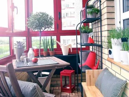 Proiectare logie - fotografie 50 idei pentru interiorul loggiei (foto) Proiectare logie - fotografie 50 idei pentru interiorul loggiei