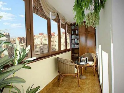 Proiectare logie - fotografie 50 idei pentru interiorul loggiei (proiectare) Proiectare logie - fotografie 50 idei pentru interiorul loggiei
