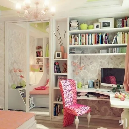 Design camera pentru fete - repararea si va furniza un apartament (fata mare ar trebui) Design camera pentru fete - reparații și să furnizeze un apartament