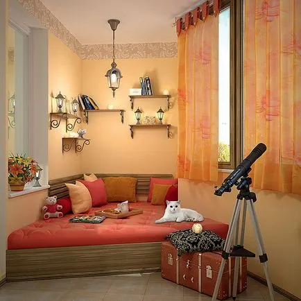 Proiectare logie - fotografie 50 idei pentru interiorul loggiei (logie) Proiectare logie - fotografie 50 idei pentru interiorul loggiei