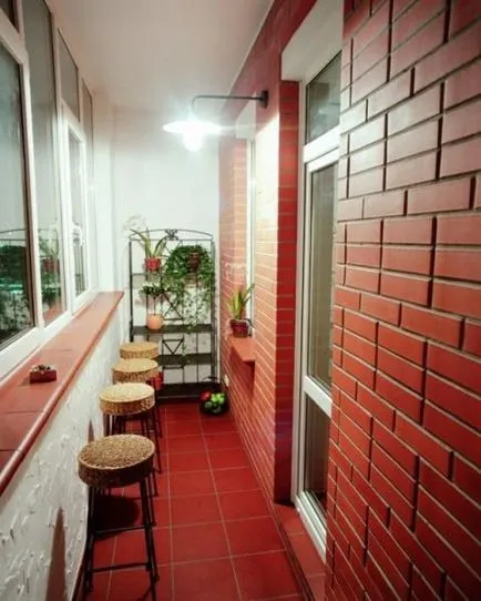 Proiectare logie - fotografie 50 idei pentru interiorul loggiei (proiectare) Proiectare logie - fotografie 50 idei pentru interiorul loggiei