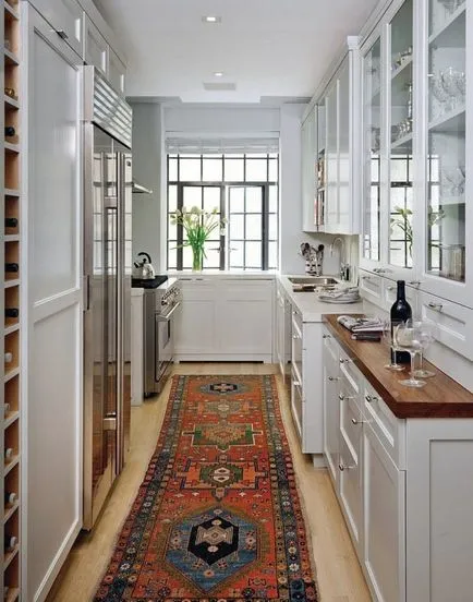 Design de bucătărie într-o casă privată, modern sau decor clasic și dispunerea sala de mese, frumos