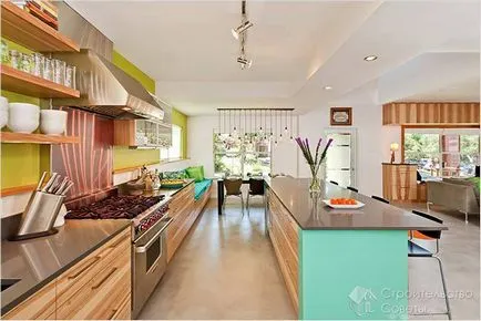 Proiectarea peretilor din bucatarie - idei de design de bucătărie pereți (foto) (perete) Designul peretilor din bucatarie - idei de design de bucătărie pereți (foto)