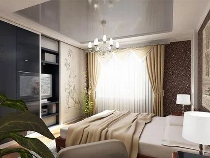 plafon de proiectare în dormitor - cele mai bune idei și opțiuni de design!