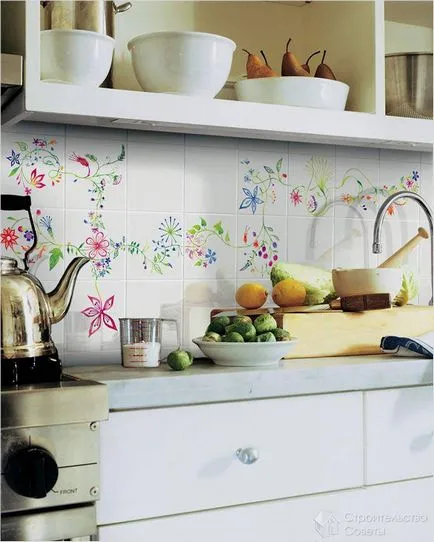 Proiectarea peretilor din bucatarie - idei de design de bucătărie pereți (foto) (perete) Designul peretilor din bucatarie - idei de design de bucătărie pereți (foto)