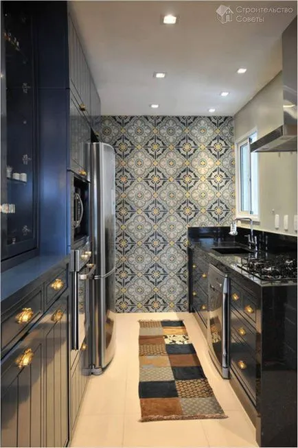 Proiectarea peretilor din bucatarie - idei de design de bucătărie pereți (foto) (perete) Designul peretilor din bucatarie - idei de design de bucătărie pereți (foto)