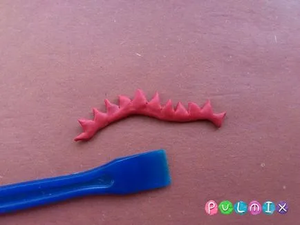 plastilină etape Dragon