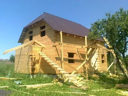 Acasă de la un bar cu mâinile - 100 de fotografii și instrucțiuni pas cu pas pe clădire