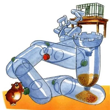 Casa de hamster cu propriile sale mâini (o casa pentru un hamster cu mâinile) Casa de hamster cu propriile sale mâini