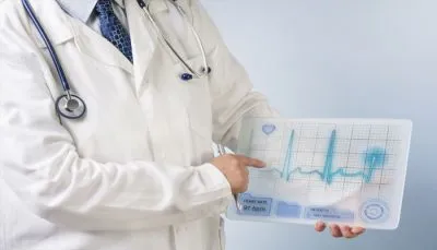 Electrocardiograma în medicină (ECG), care este (a) Electrocardiograma în medicină (ECG), care este