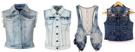 vesta denim cu nimic de a purta, casualwoman
