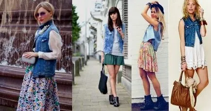 vesta denim cu nimic de a purta, casualwoman