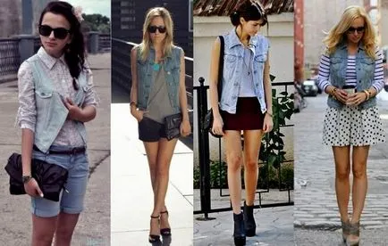 vesta denim cu nimic de a purta, casualwoman