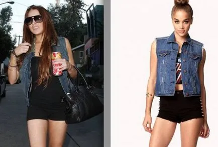 Denim Vest - complement colorat imagine!