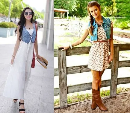 vesta denim cu nimic de a purta, casualwoman