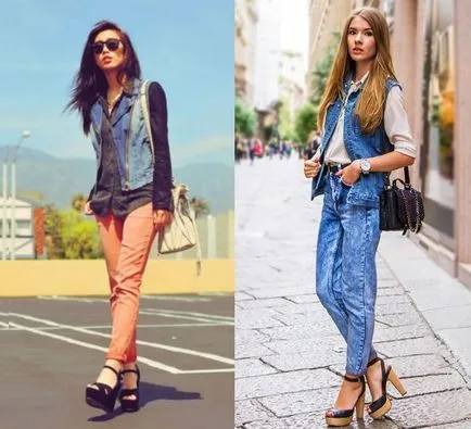 vesta denim cu nimic de a purta, casualwoman