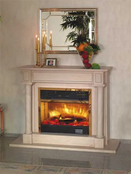 seminee electrice din casa este frumos și cald, portalul de construcție