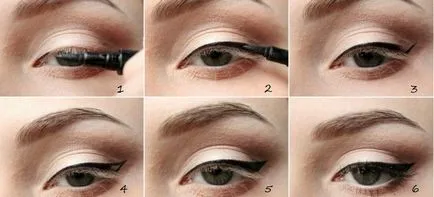 Eyeliner (liner) pentru ochi - un gel, lichid, stilou creion, creion dermatograf (liner) Eyeliner (liner) pentru ochi - un gel, lichid, pâslă vârful eyeliner, creion dermatograf