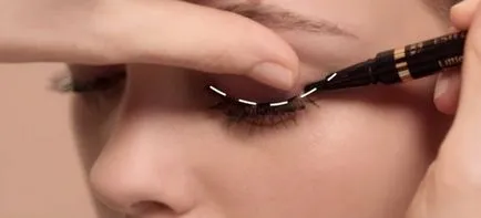 Eyeliner (liner) pentru ochi - un gel, lichid, pâslă vârful eyeliner, creion dermatograf (ochi) Eyeliner (liner) pentru ochi - un gel, lichid, pâslă vârful eyeliner, creion dermatograf