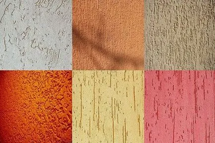 Tipuri de ipsos texturat și să își aplice propriile mâini (foto în interior, video, master-class)