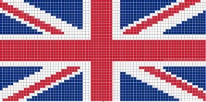 Fenitchka pavilion britanic, fir de magie (macrame) Fenichka steagul britanic, firul de magie