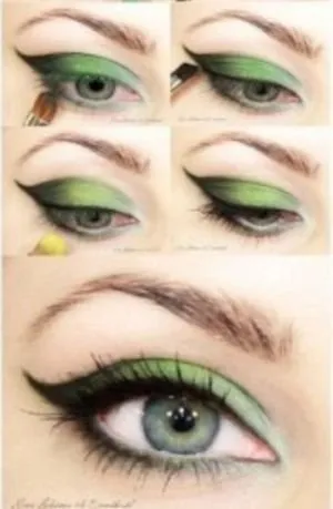 Fantasy make-up, pas cu pas fotografie