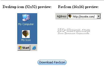 Favicon pentru site-ul dvs.