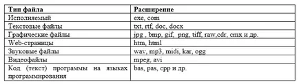 Structura de fișiere a discului