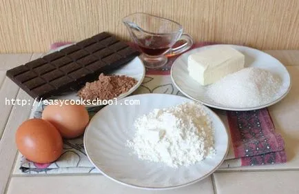 reteta de ciocolata fondant cu fotografii, rețete ușor