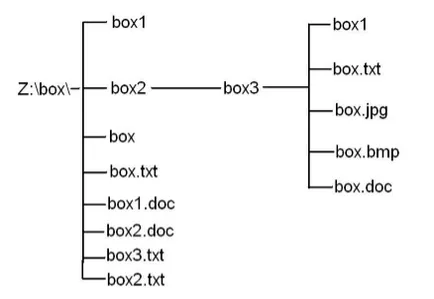 Structura de fișiere a discului